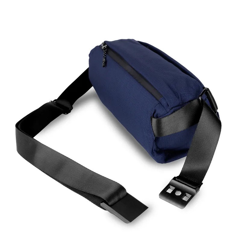 Black Blank Zipper View