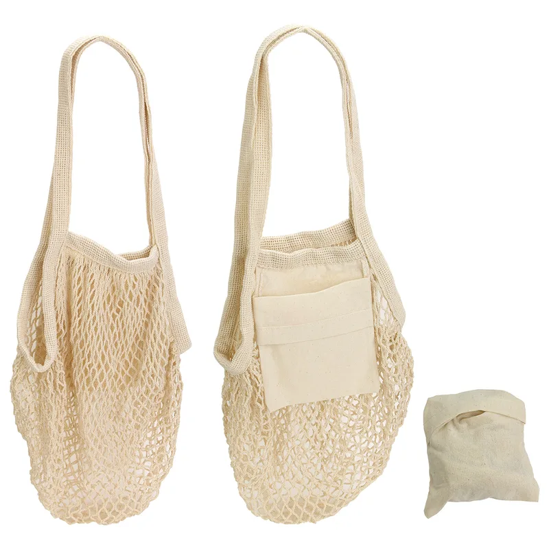 Sonnet Collapsible Cotton Mesh Tote view 2