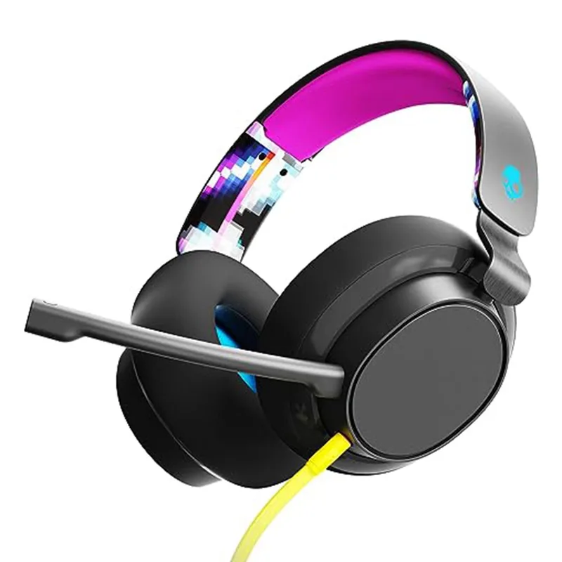 Skullcandy - Slyr Headphones - Pink Digi Hype