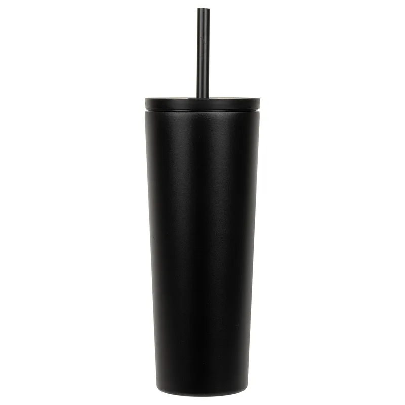 Bradford 24 oz Vacuum Insulated Stainless Steel Tumbler with Straw view 4