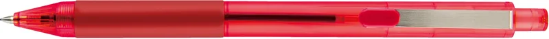 Translucent Red/Silver Blank Clip View