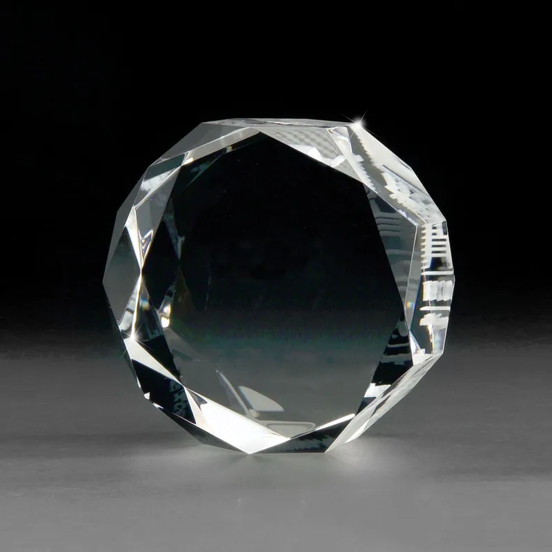 3D Crystal Jewel Paperweight view 3