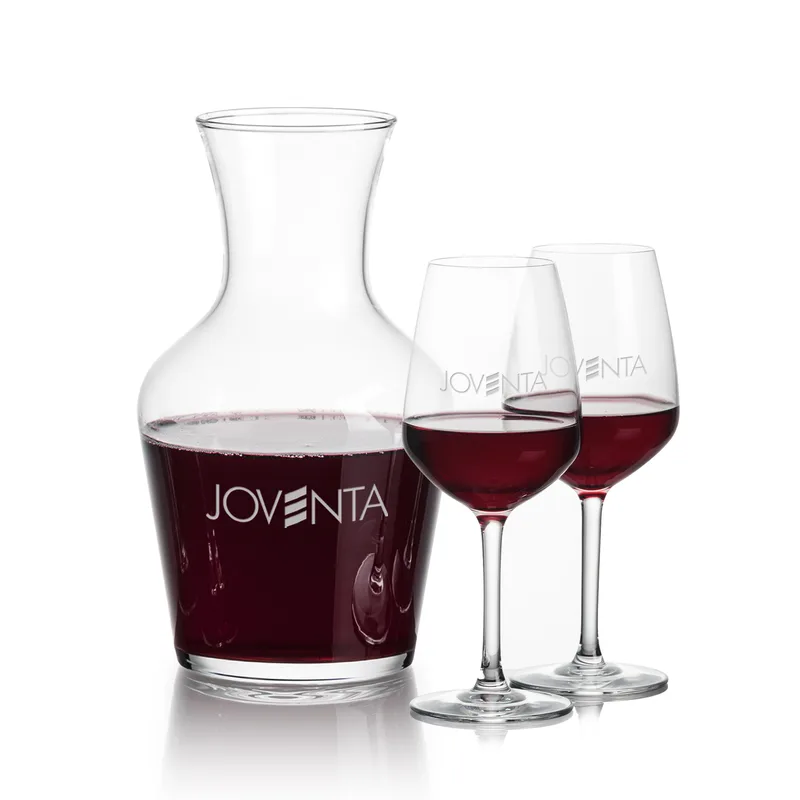 Carafe & 2 Wine