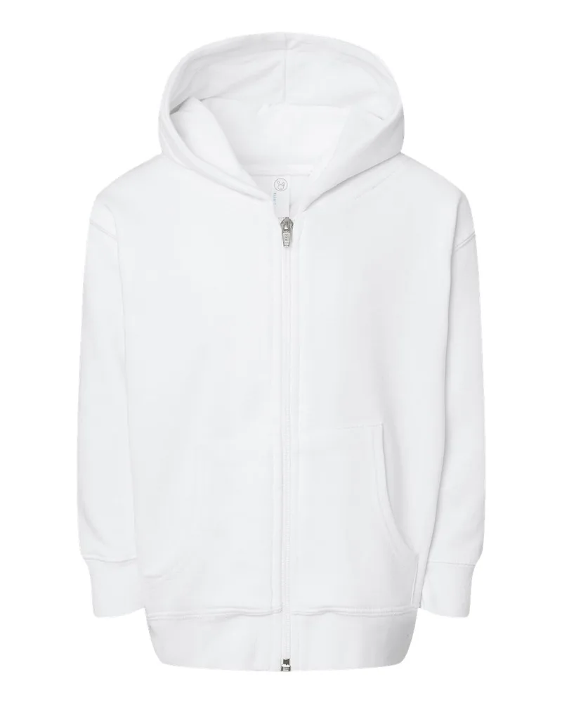 Rabbit Skins® Toddler Full-Zip Fleece Hooded Sweatshirt view 5