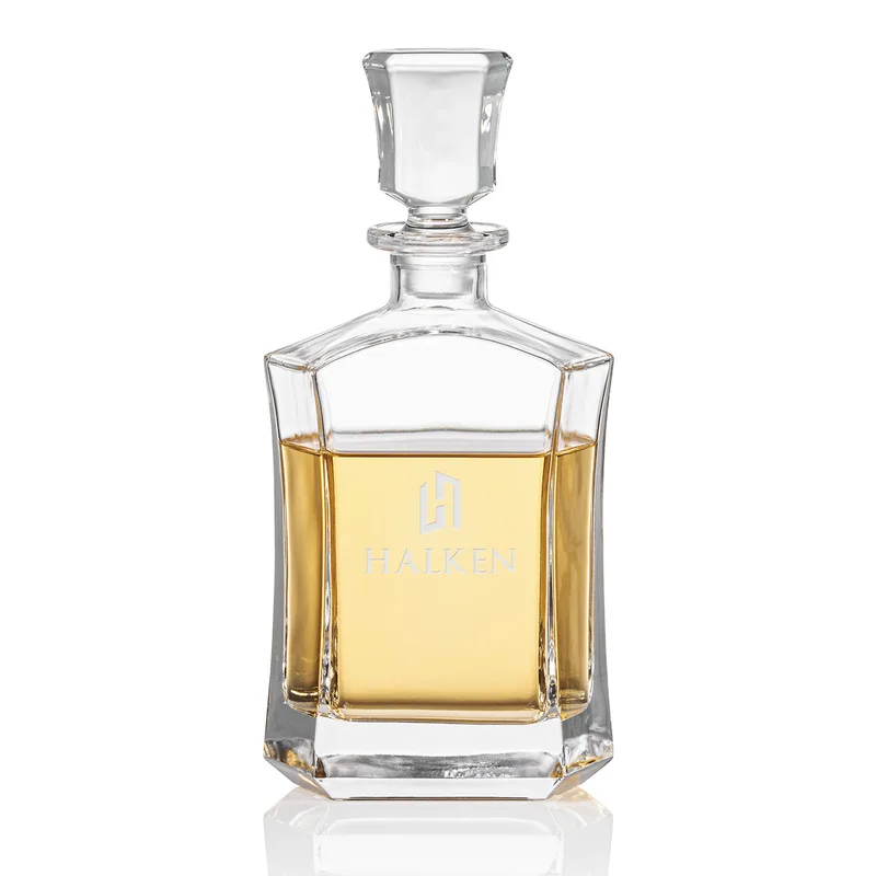 Decanter, Deep Etch, 25 oz
