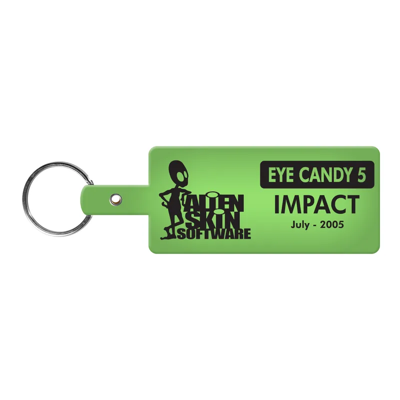 Rectangle Flexible Key Tag view 5