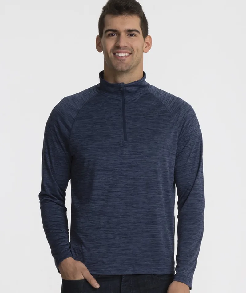 Men's Space Dye Performance Pullover view 2