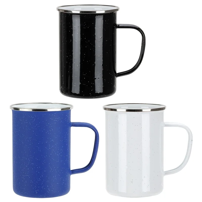 Caldron 22 oz Enamel-Lined Iron Mug view 3