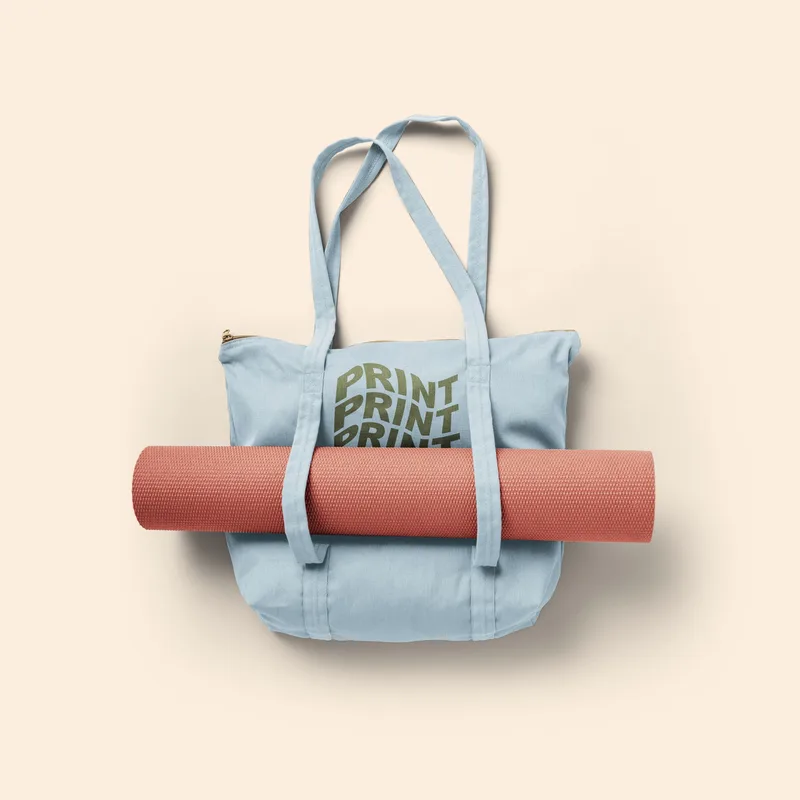 Twinkles Even More Yoga Tote - Colored Canvas view 6
