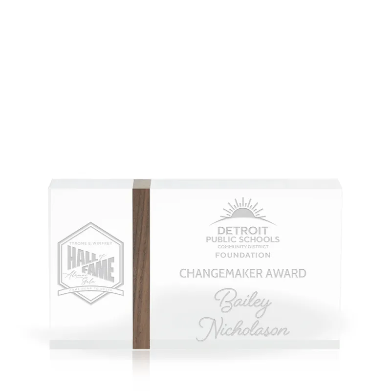 Capri Walnut Accent 4x7 Award view 5