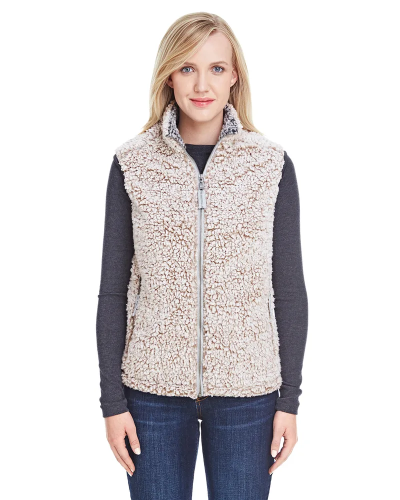 J AMERICA Ladies' Epic Sherpa Vest view 2