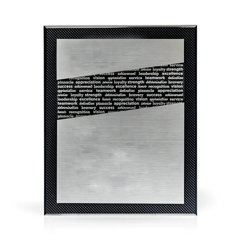 Graphite Words of Appreciation Plaque, 10.5" x 13" view 2