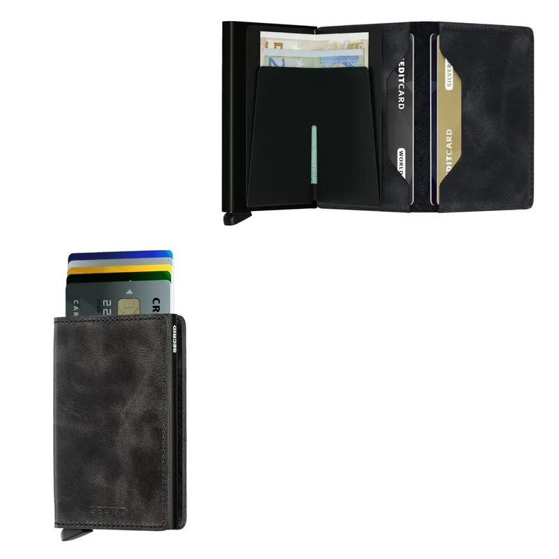 Secrid Slimwallet Vintage Leather - Black
