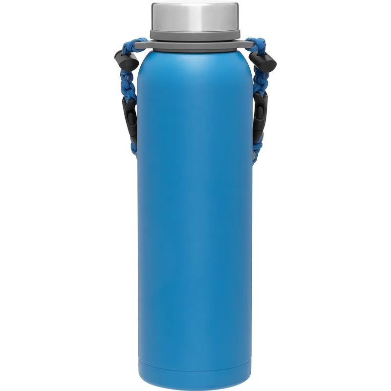32 oz h2go Pine Water Bottle (Matte Steel Blue) view 2