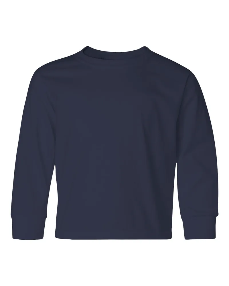 Jerzees® Dri-Power® Youth Long Sleeve 50/50 T-Shirt view 4