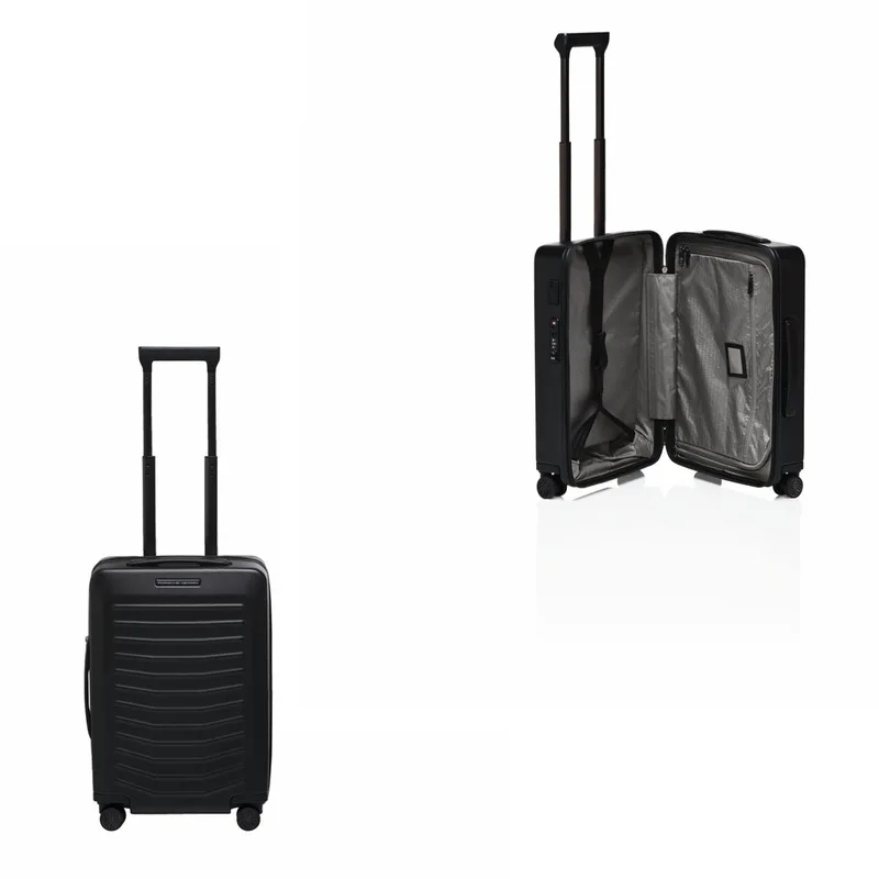 Bric's Porsche Roadster By Bric's 21" Spinner Luggage - Black Matte