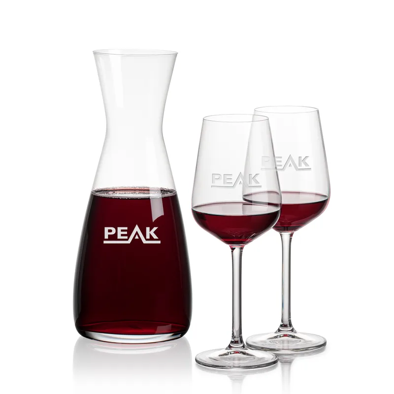 Carafe & 2 Wine