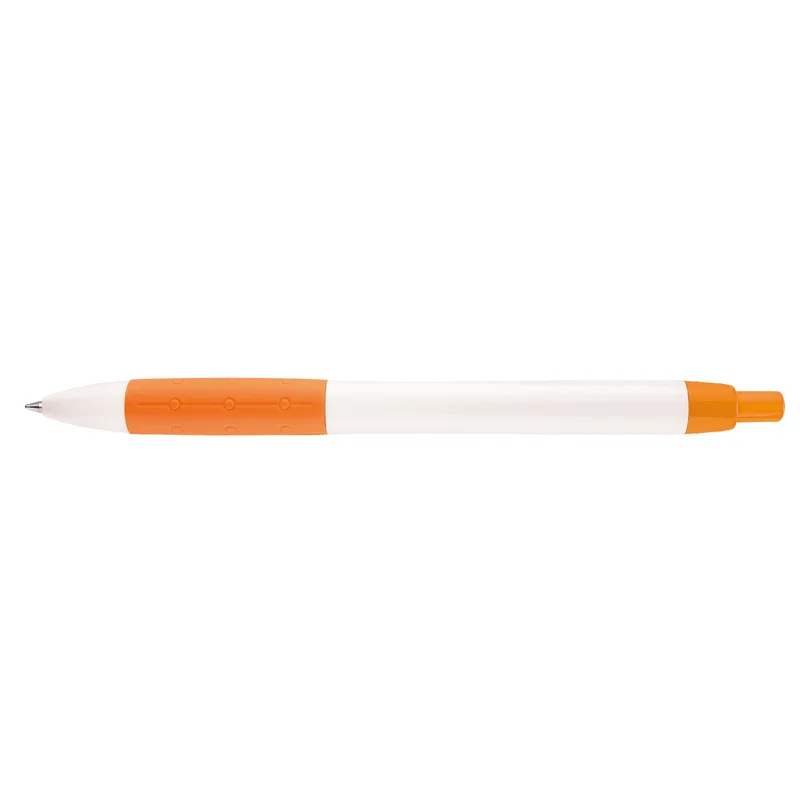 White/Orange Blank Back View
