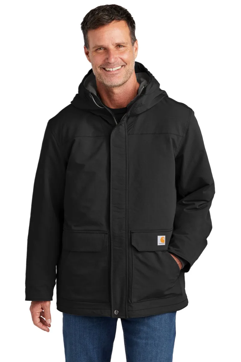 Carhartt® Super Dux™ Insulated Hooded Coat view 2