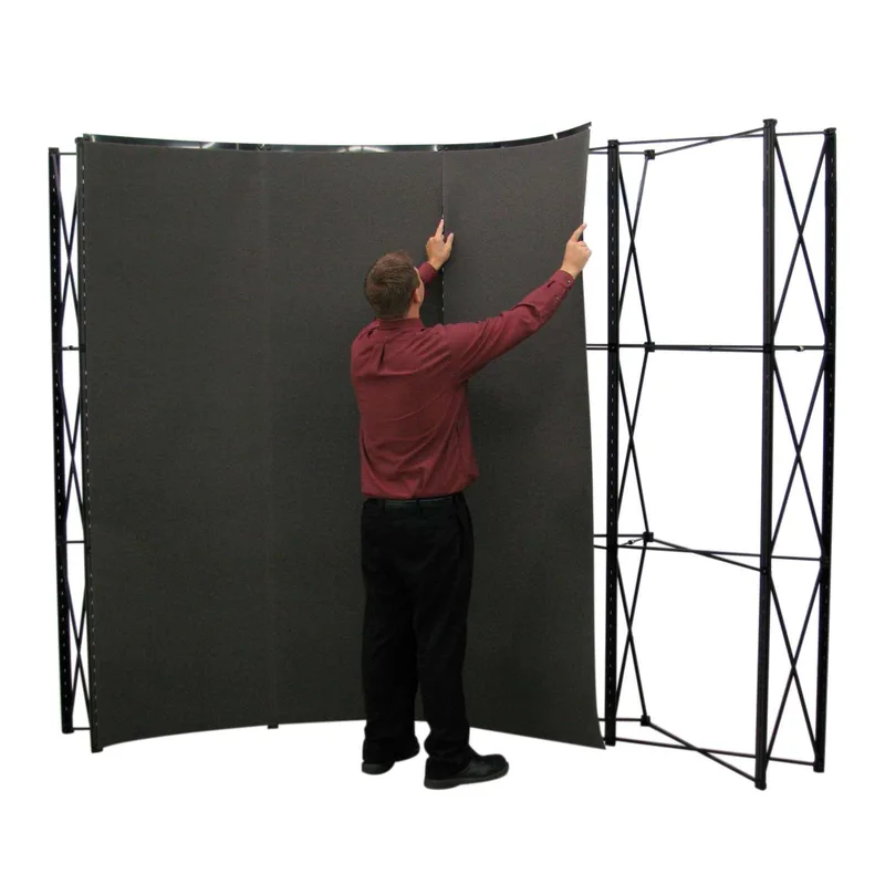 10' Curved ARISE Floor Display Kit (Fabric) view 7