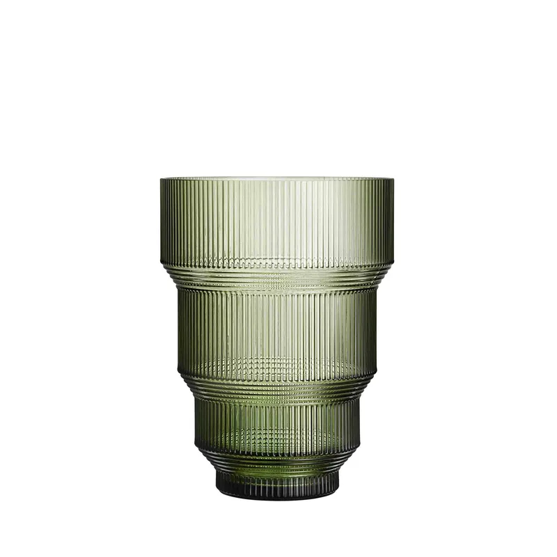 Kosta Boda Pavilion Vase Green Large
