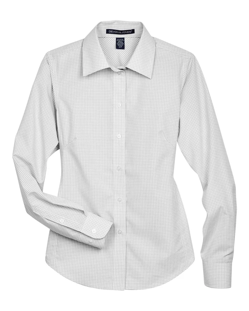 French Blue Gingham Lifestyle View