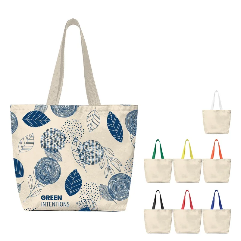 14 Oz. Recycled Canvas Tote Bag view 2