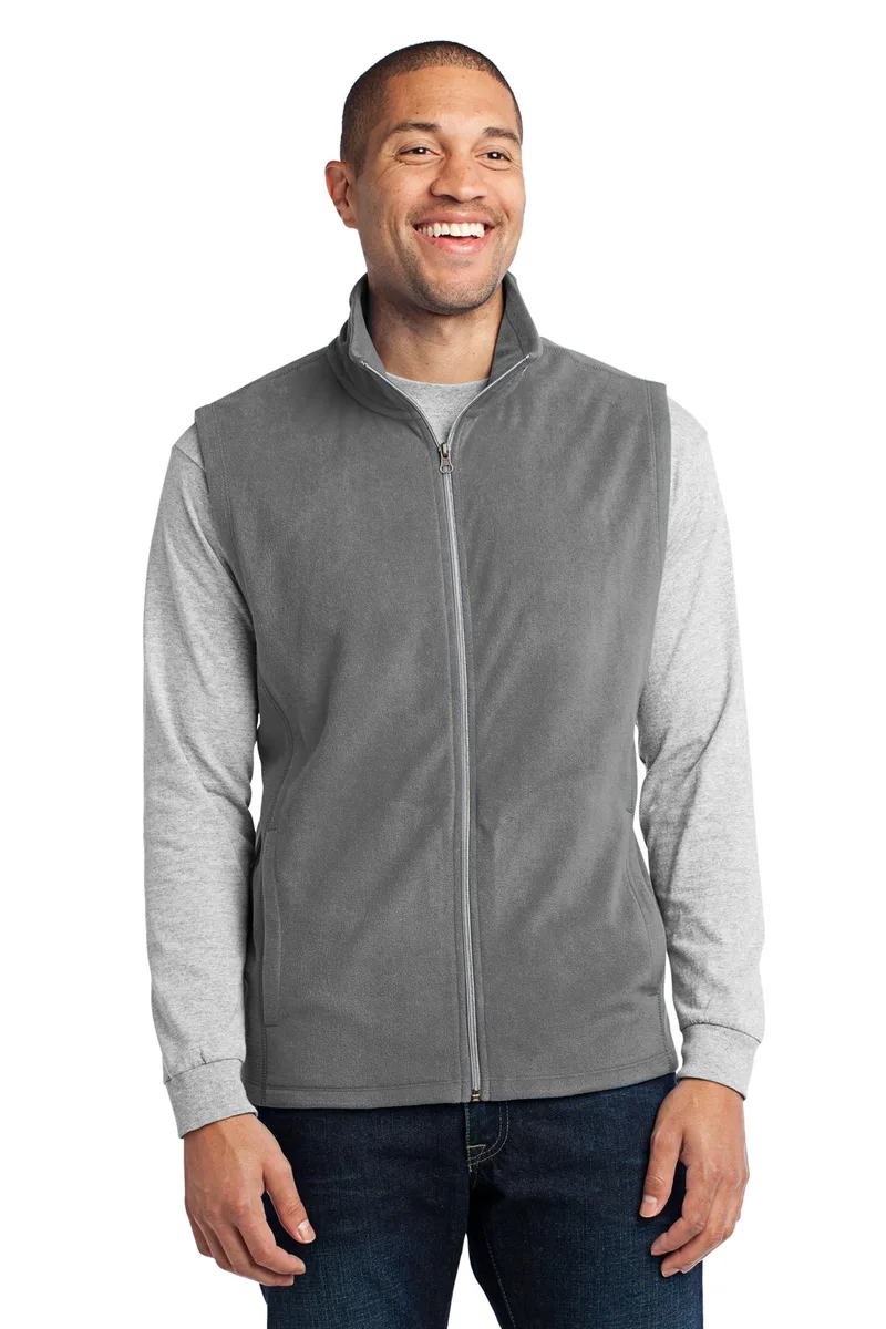 Port Authority® Microfleece Vest. view 2