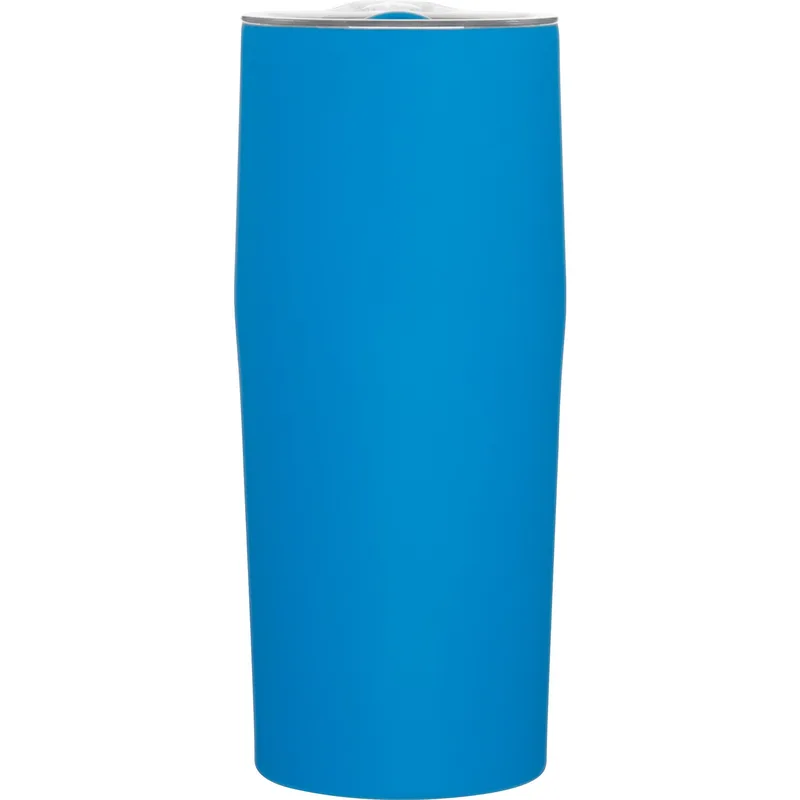 16.9 oz Kade Travel Tumbler (Matte Cerulean) view 2