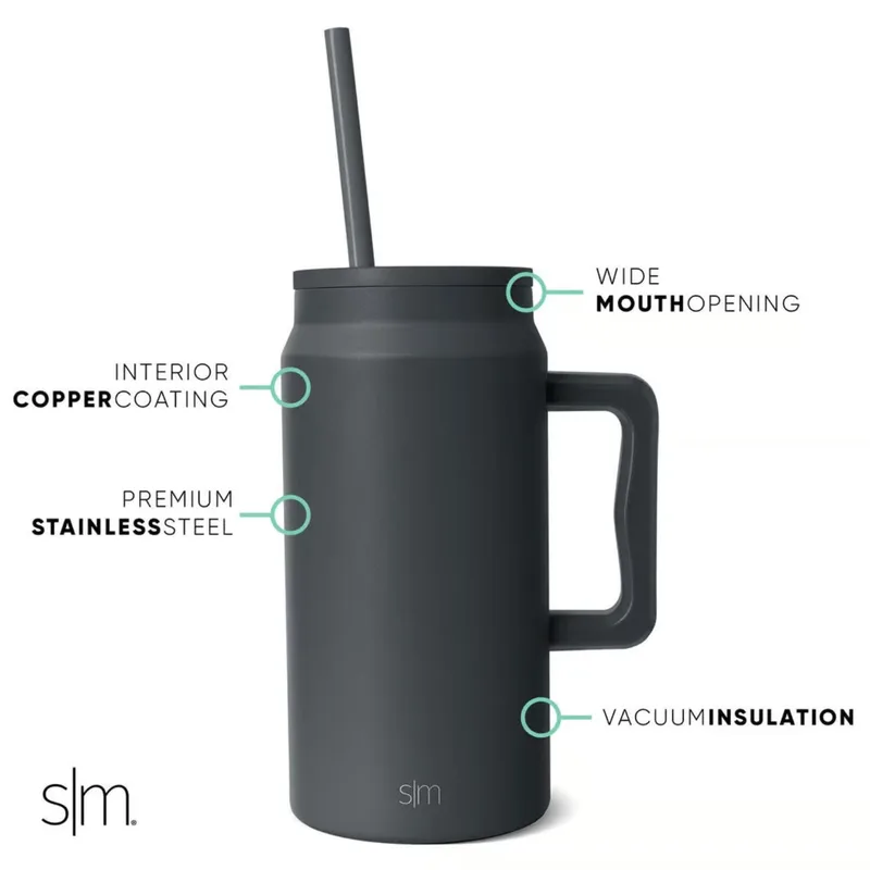 50 oz Simple Modern® Stainless Steel Double-Walled Insulated Trek Tumbler view 2