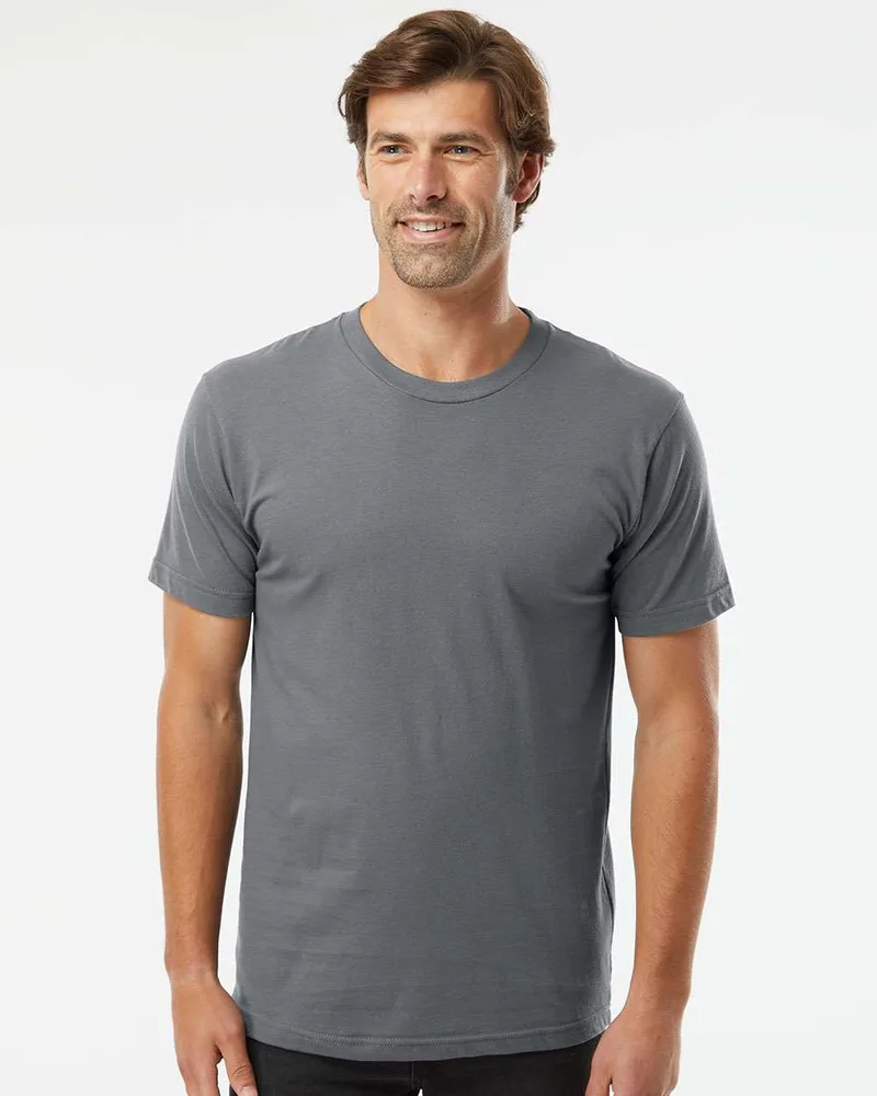 American Apparel® Fine Jersey Tee view 3
