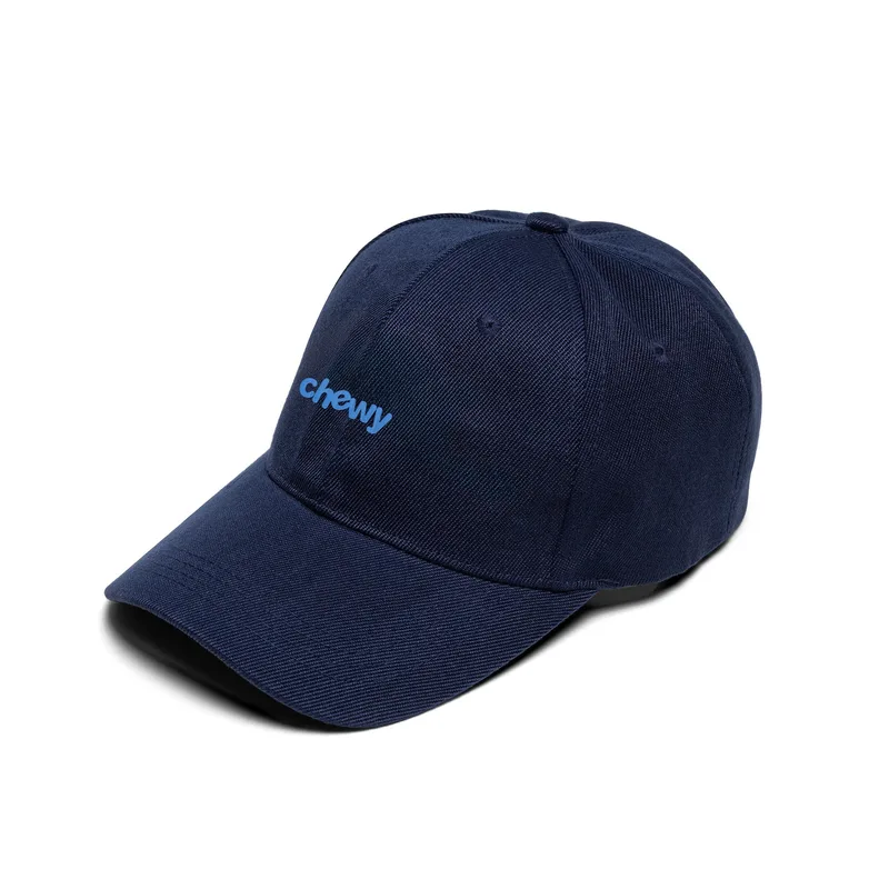 Navy Blue Logo Side View