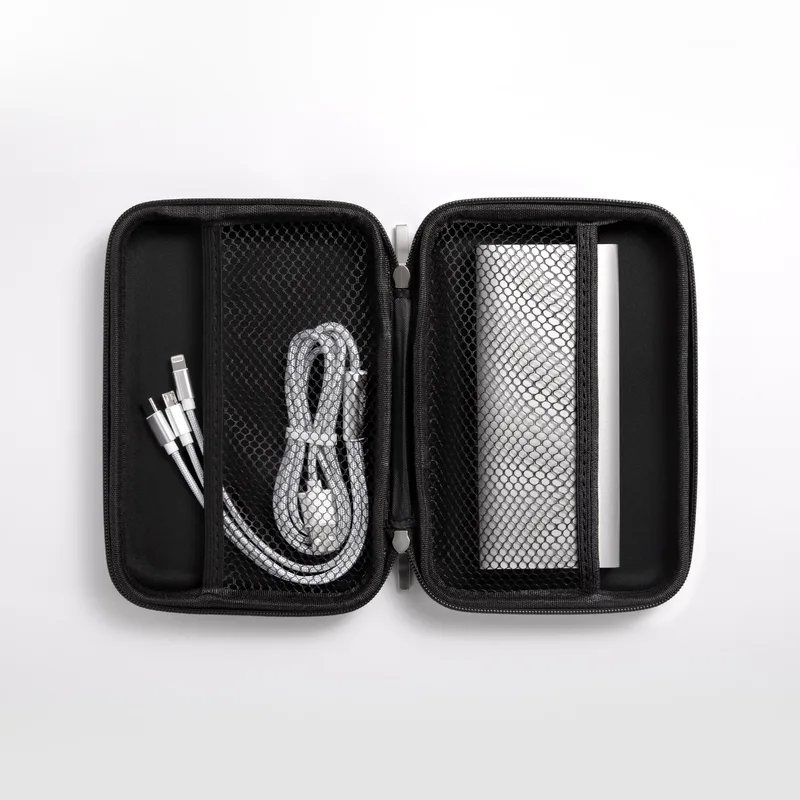 Fast Charging Power Bank with 3-in-1 Charging Cable Gift Set view 6
