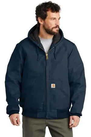 Carhartt ® Quilted-Flanne-Lined Duck Active Jac. view 2