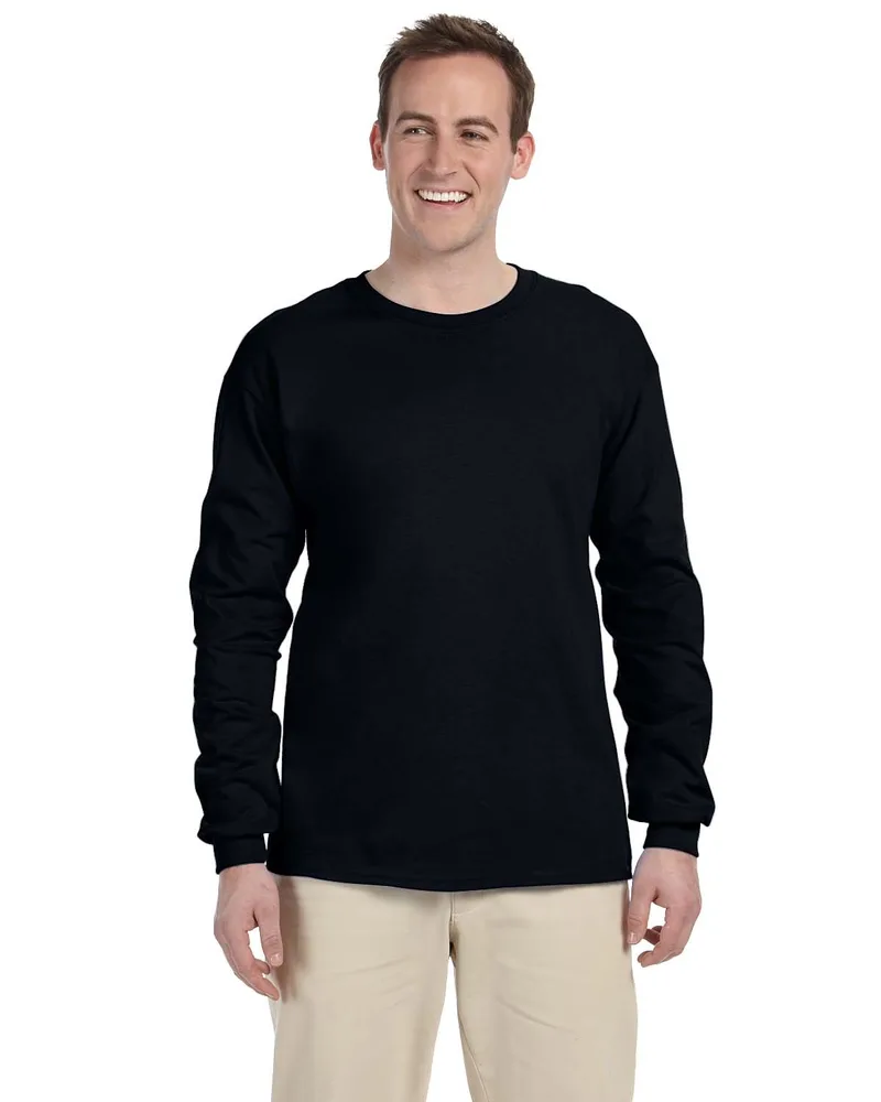 Gildan Adult Ultra Cotton® Long-Sleeve T-Shirt view 2