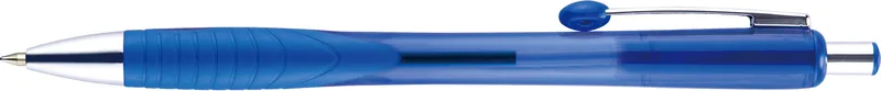 Translucent Blue/Silver Blank Side View
