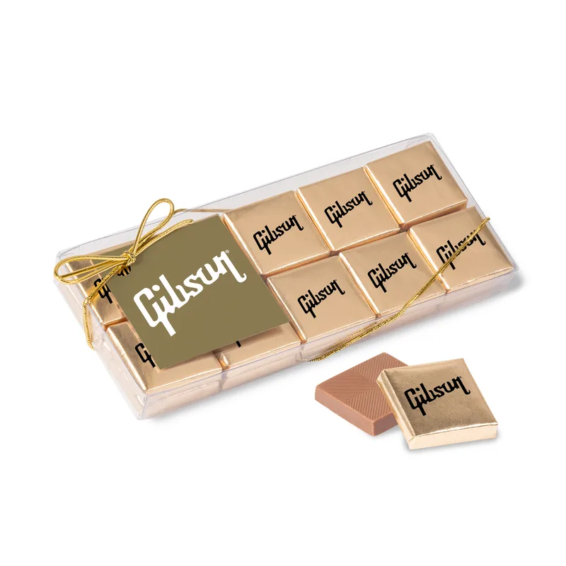 Twenty Piece Chocolate Foiled Square Box view 2