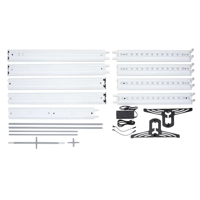 5'W x 6.5'H & 8'H Astra Wall Hardware view 3