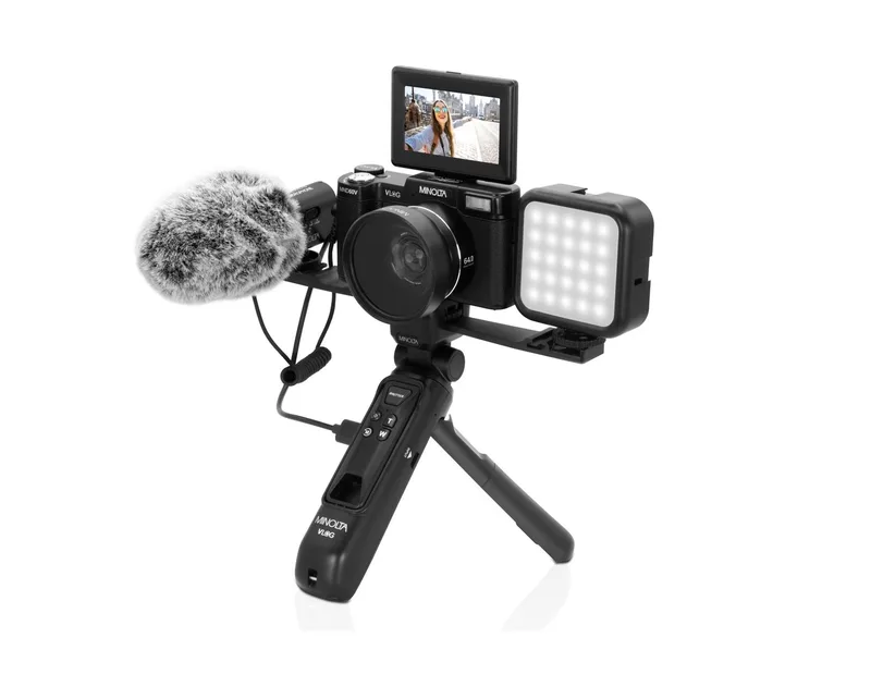 Minolta 4K Uhd Vlogging & Content Creator Kit