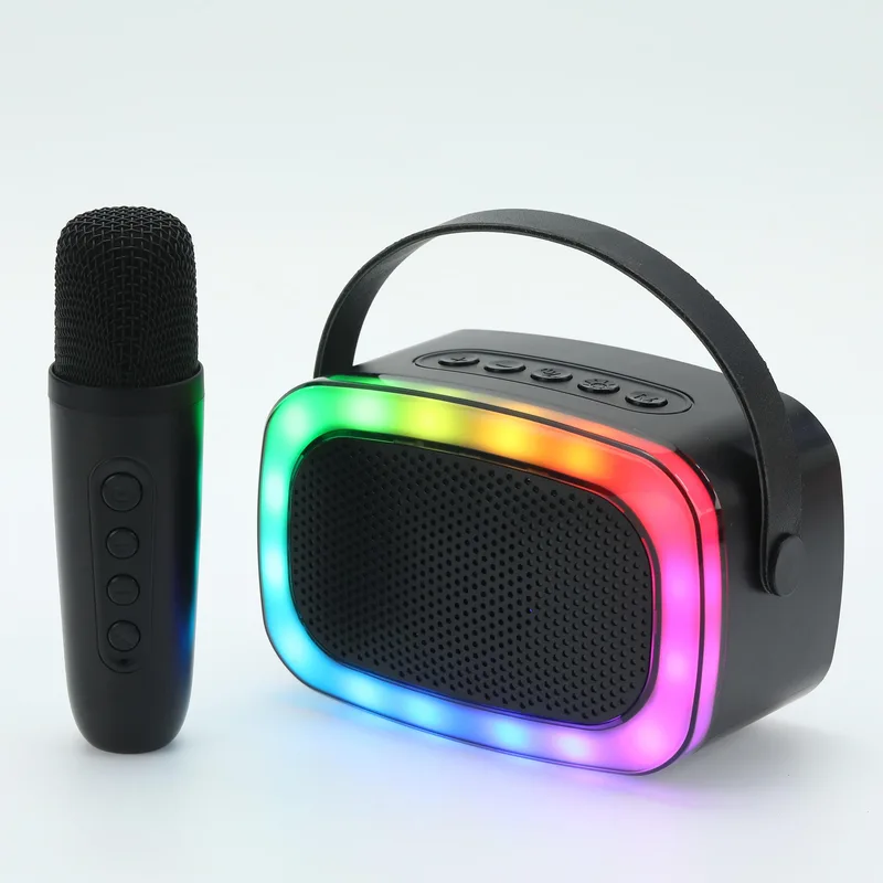Supersonic Mini Karaoke Bt Speaker W/ Wireless Mic
