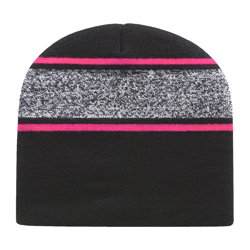 Variegated Striped Beanie view 6