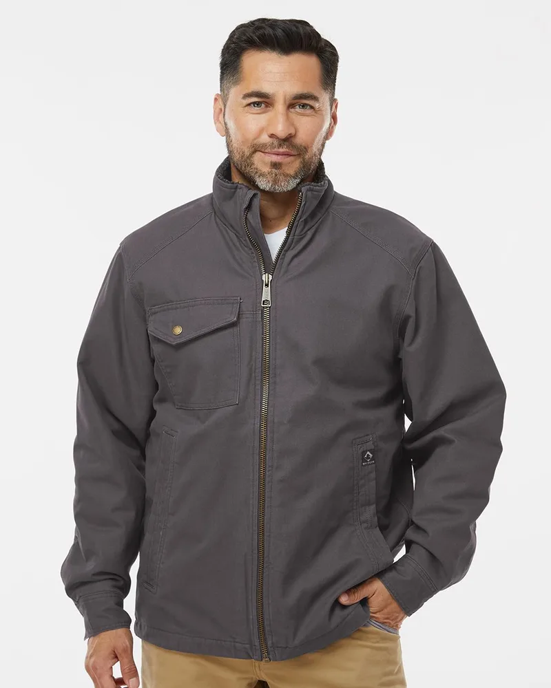DRI DUCK® Men's Endeavor Canyon Cloth™ Canvas Jacket w/Sherpa Lining view 2
