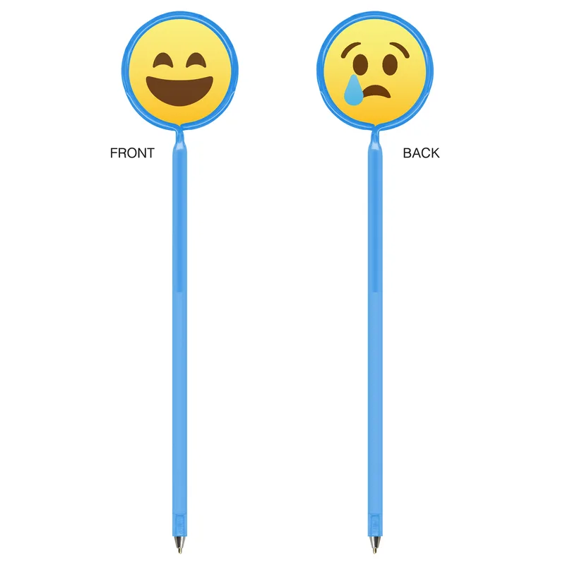 Inkbend Standard Billboard Pens W/ Emoji Laughing / Sad Stock Insert view 2