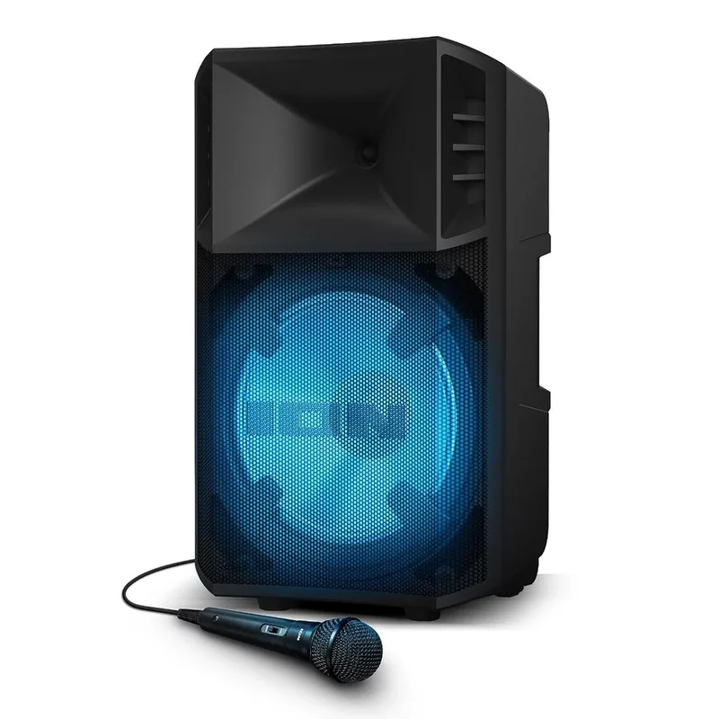 Ion Audio Power Glow 300 Portable Battery Powered Speaker System W/ Lights