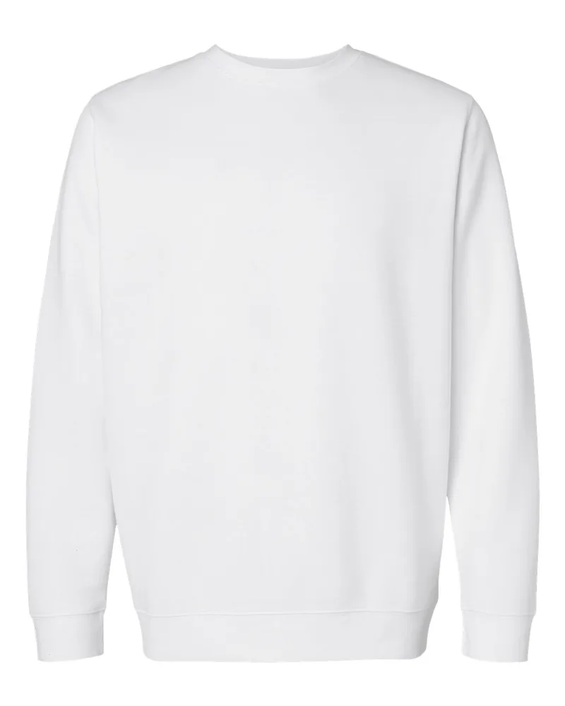 LAT® Unisex Elevated Fleece Crewneck Sweatshirt view 3
