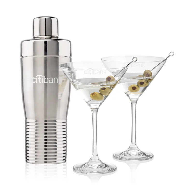 Shaker Martini Set, Burlington Set, Set of 3