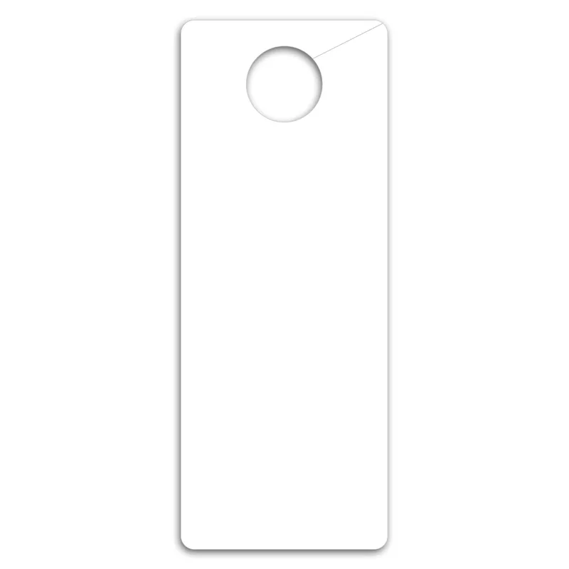 Plastic Door Hanger - 10 mil view 2