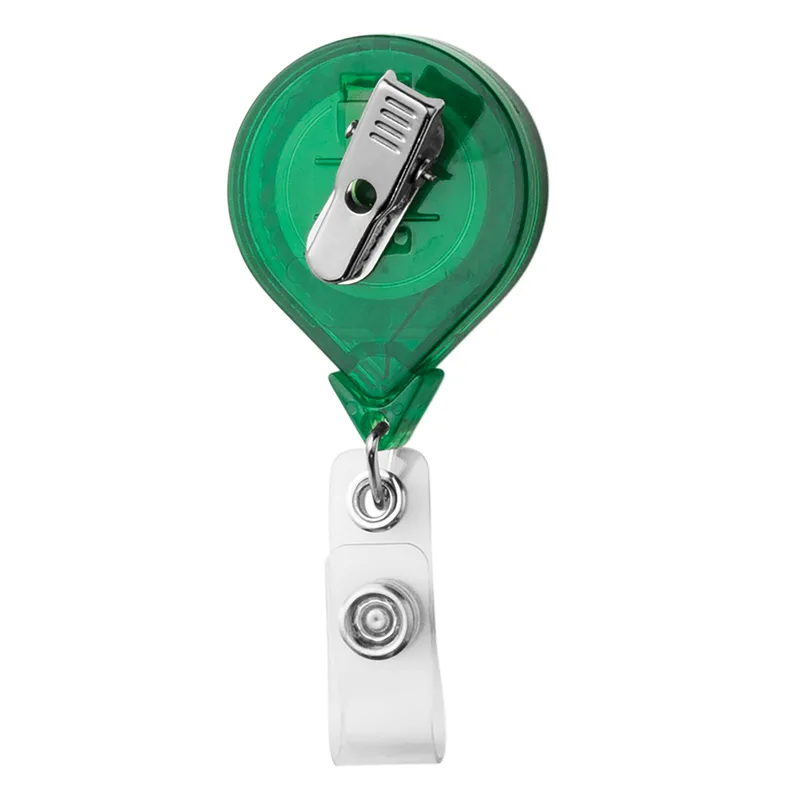 Jumbo Round Reflective Retractable Badge Reel view 3