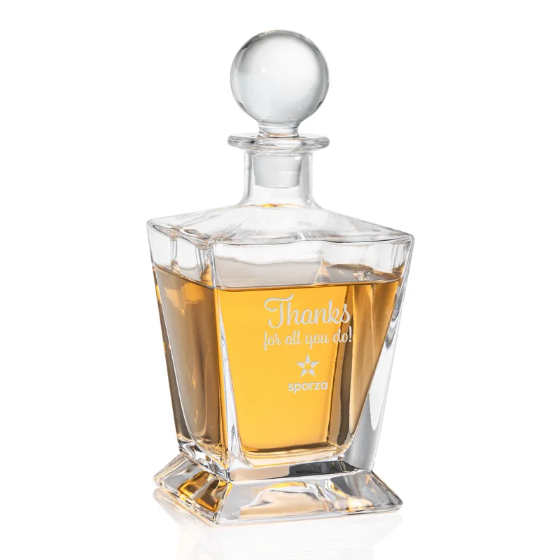 Decanter Only, Deep Etch, 28 oz