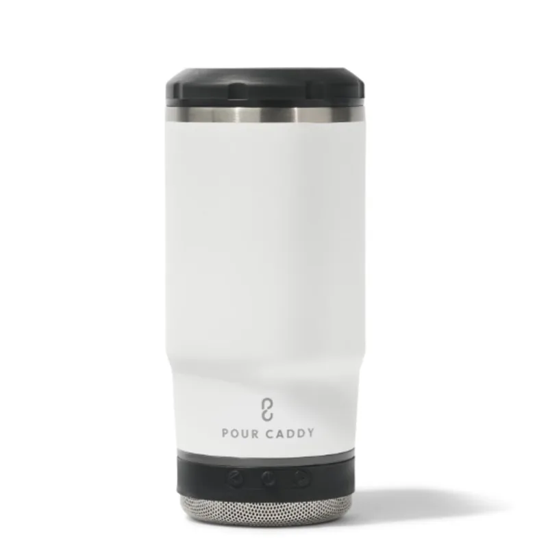 Pour Caddy® Vibe Chill & Brew 14 oz Insulated Tumbler with Bluetooth Speaker view 4